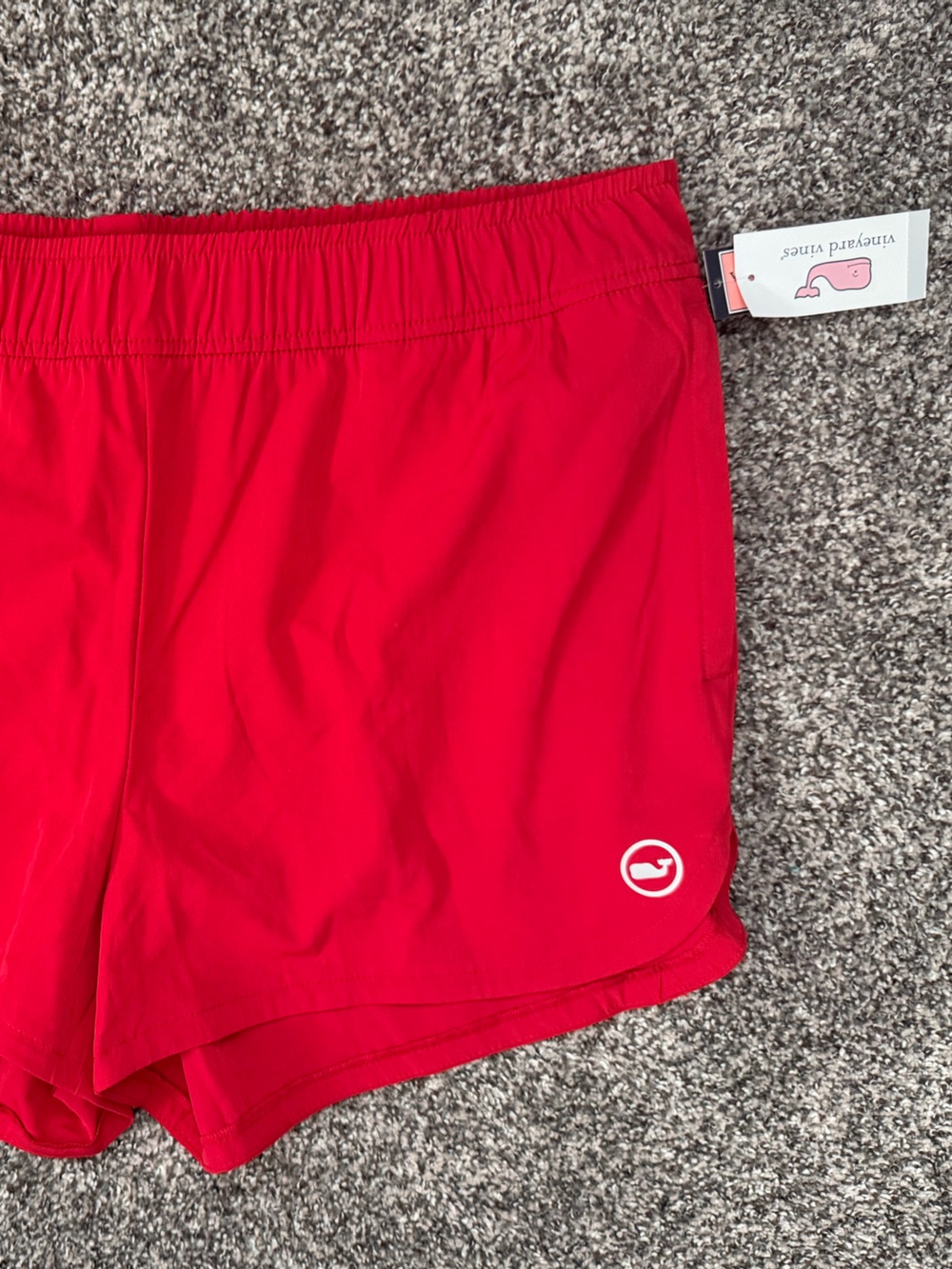 Vineyard Vines Red Athletic Shorts